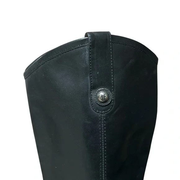 FRYE Melissa boots size 9, black, equestrian style - Picture 3 of 8
